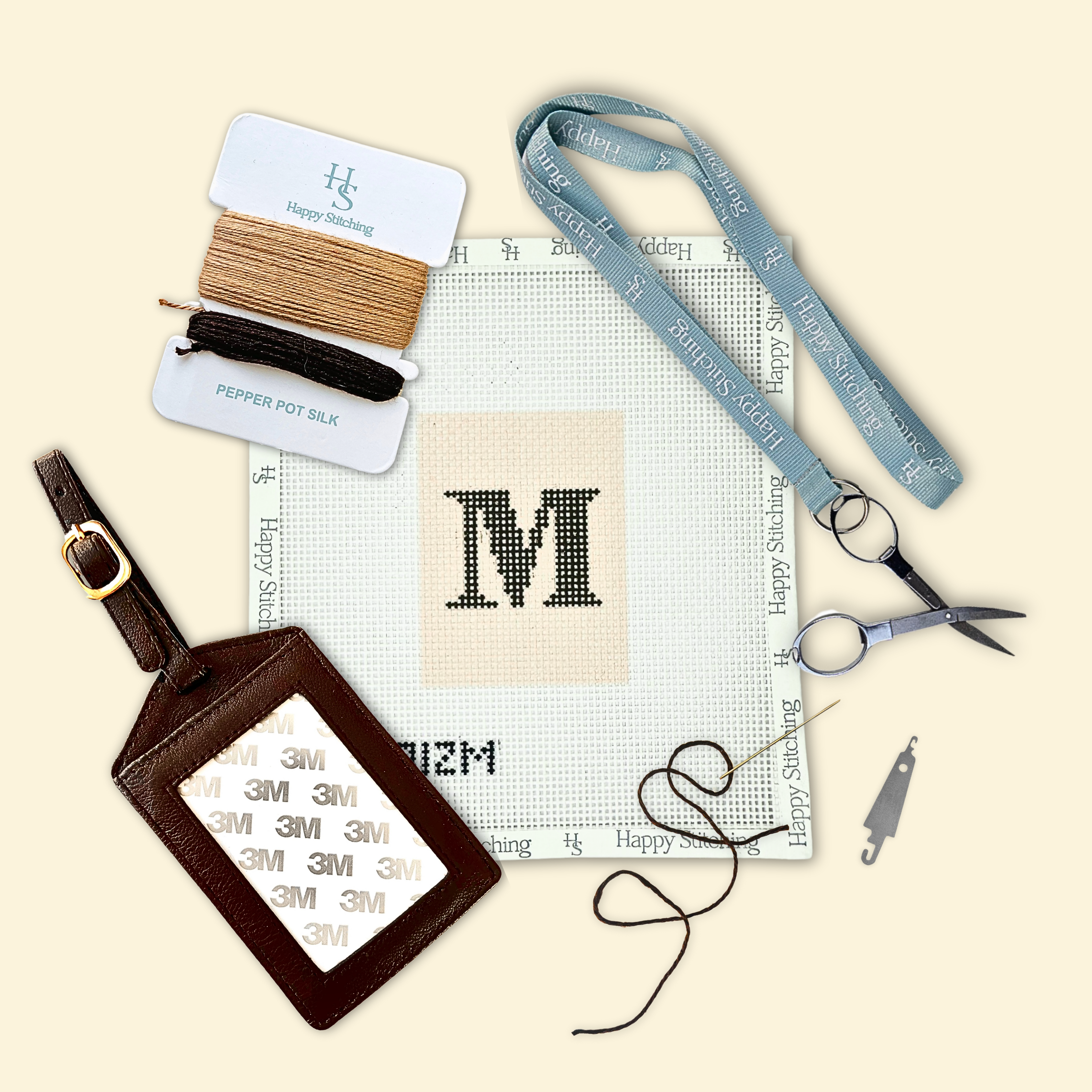 Our Initial Thought - Luggage Tag in Brown