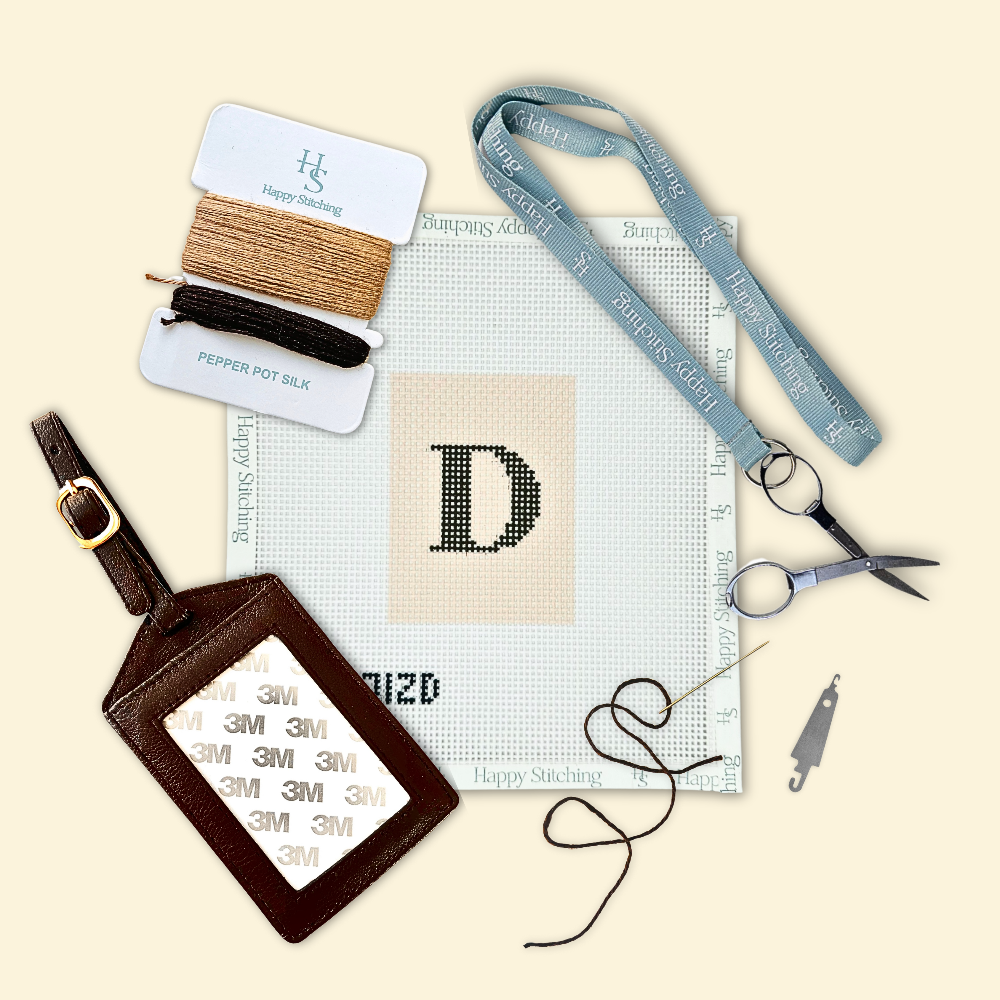 Our Initial Thought - Luggage Tag in Brown