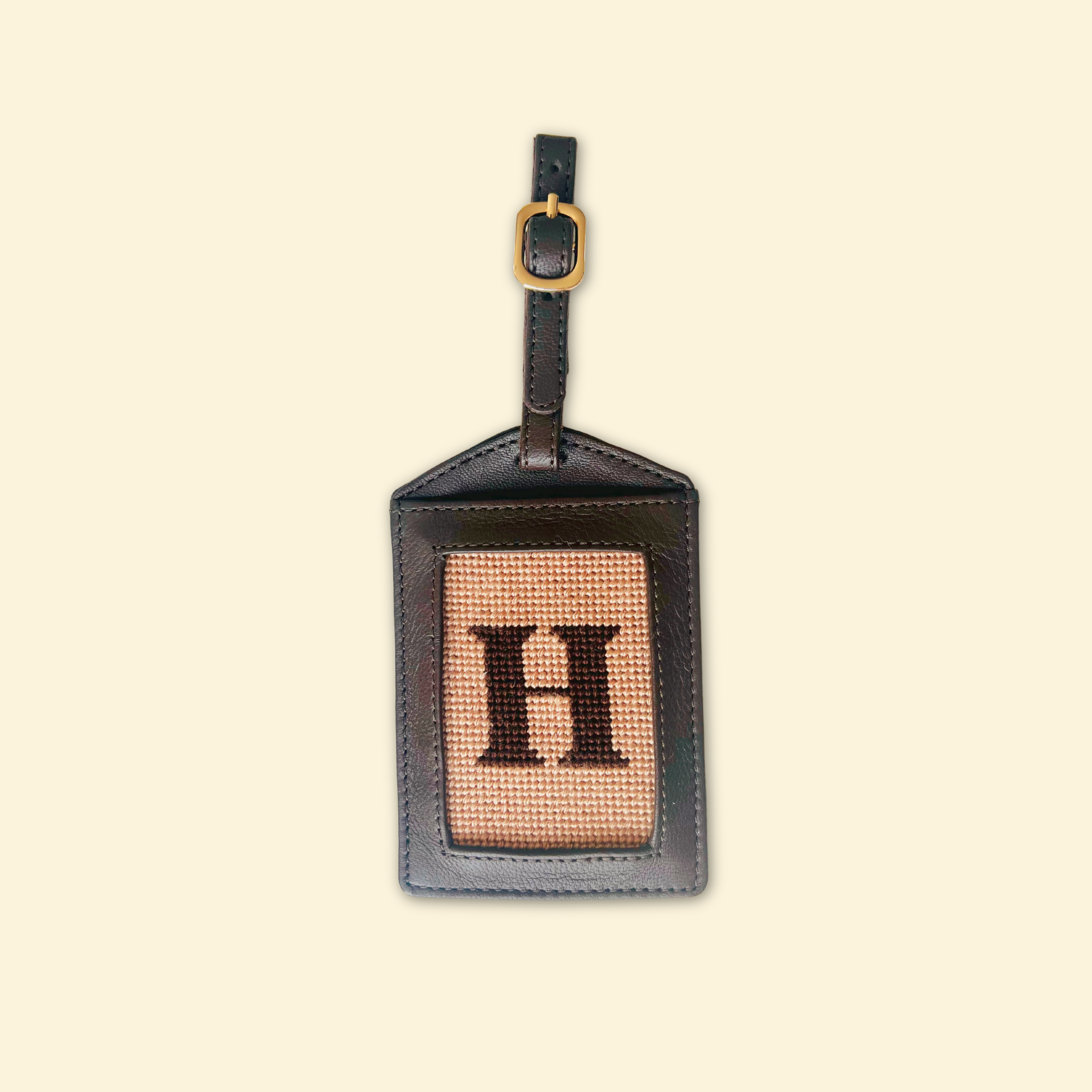 Our Initial Thought - Luggage Tag in Brown