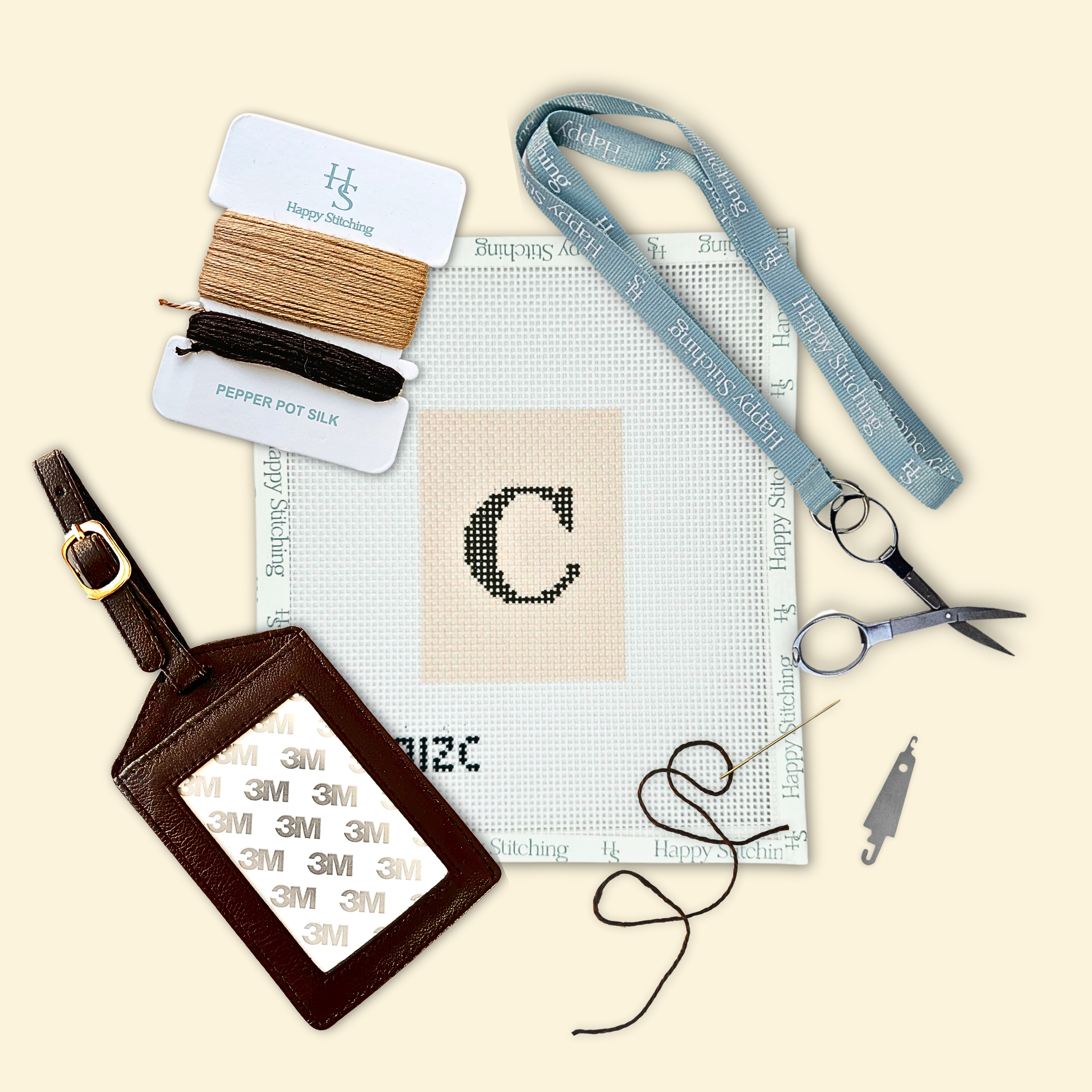 Our Initial Thought - Luggage Tag in Brown