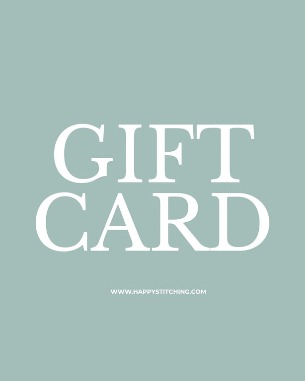 Happy Stitching Gift Card