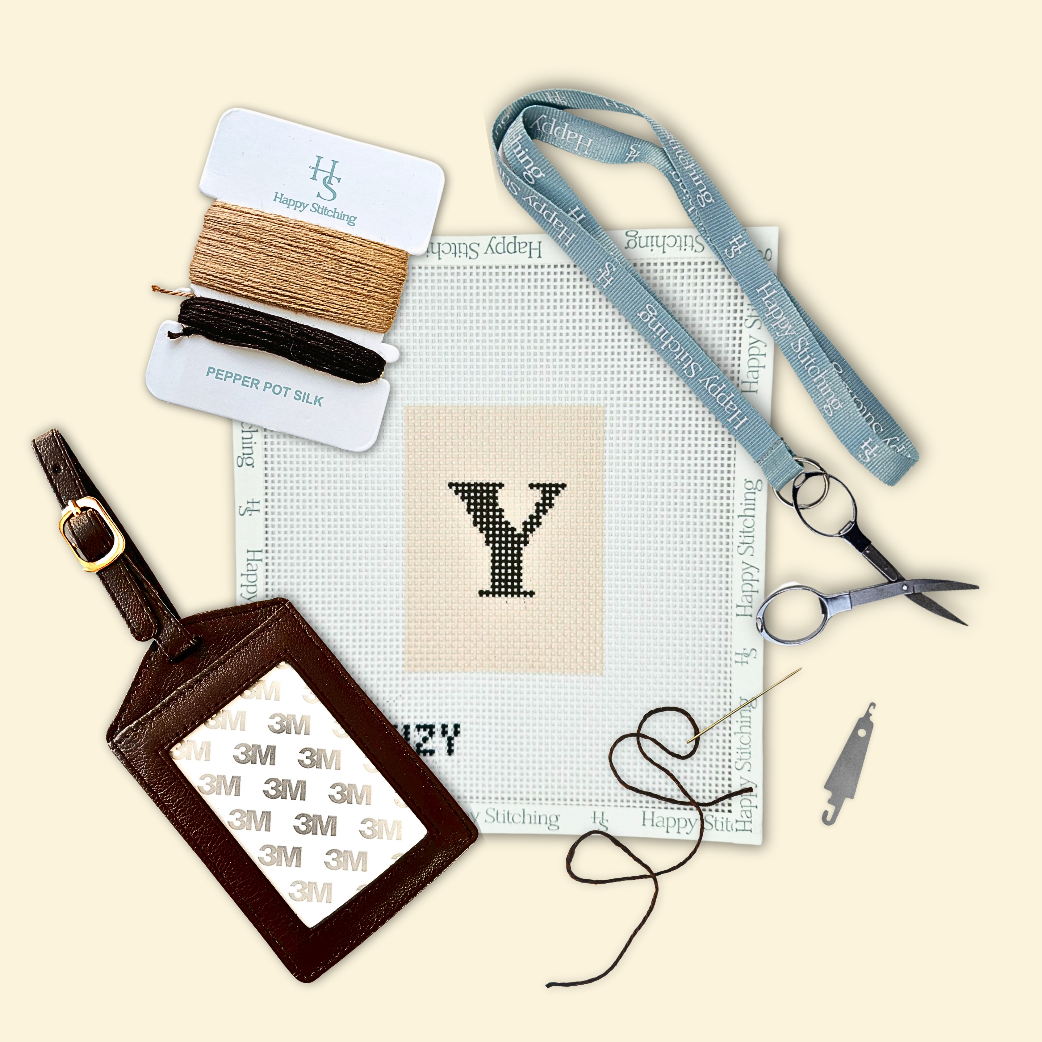 Our Initial Thought - Luggage Tag in Brown
