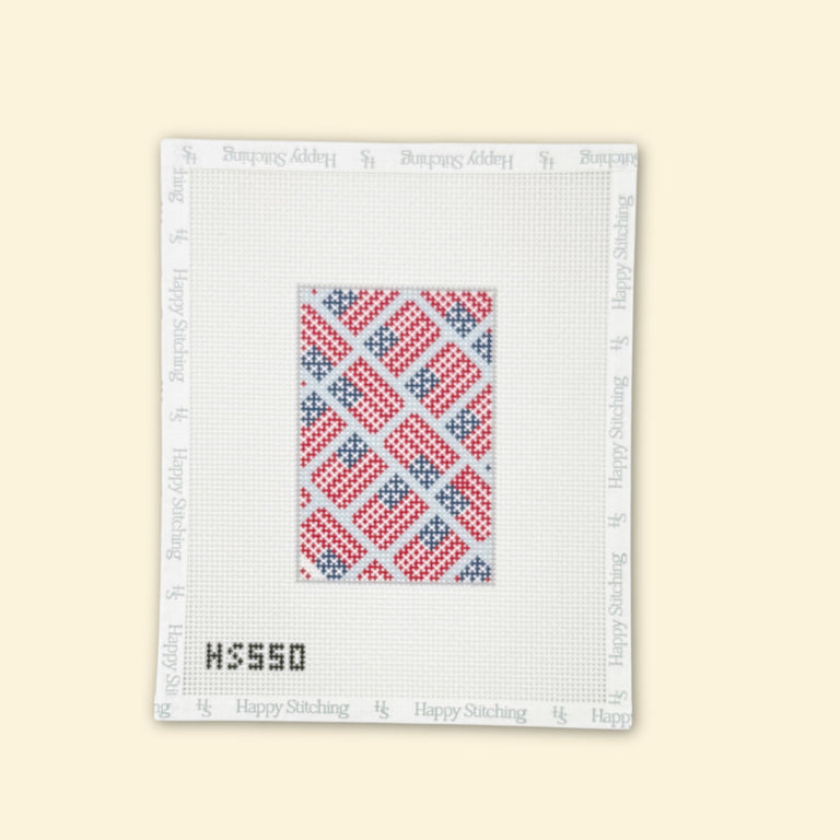 American Flags Passport Case