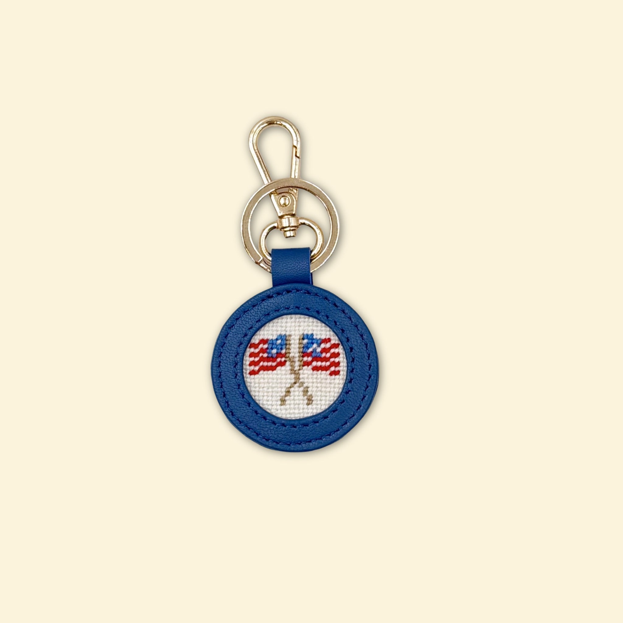 Two Flags Key Fob