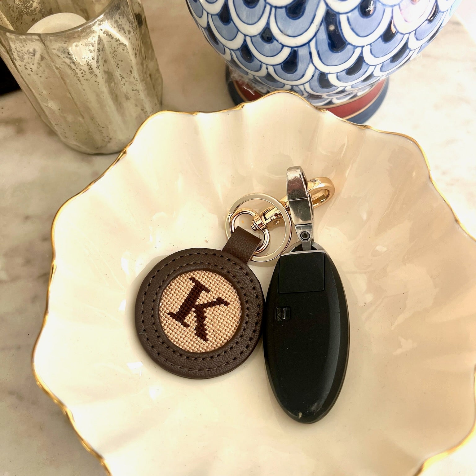 Our Initial Thought - Key Fob in Brown