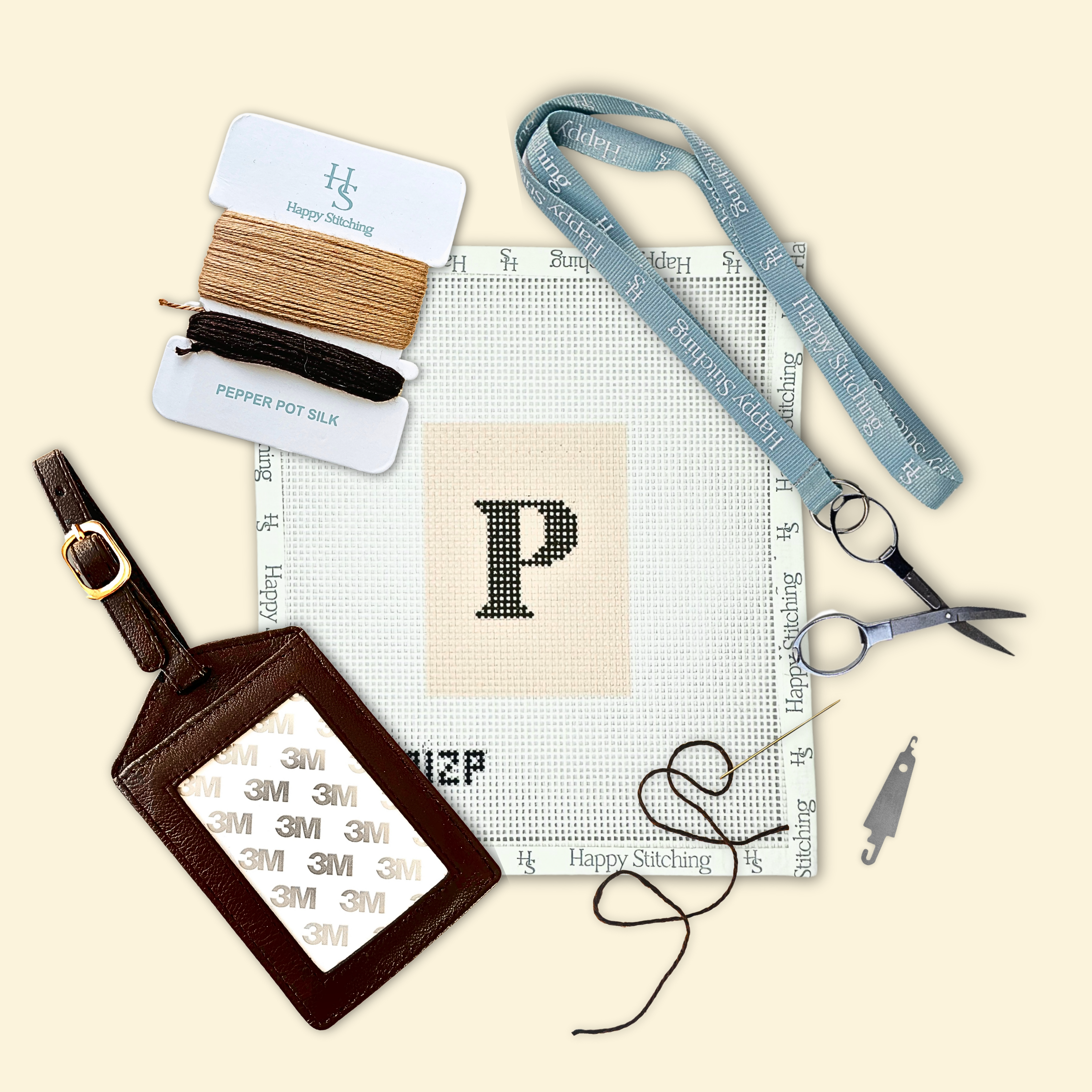 Our Initial Thought - Luggage Tag in Brown