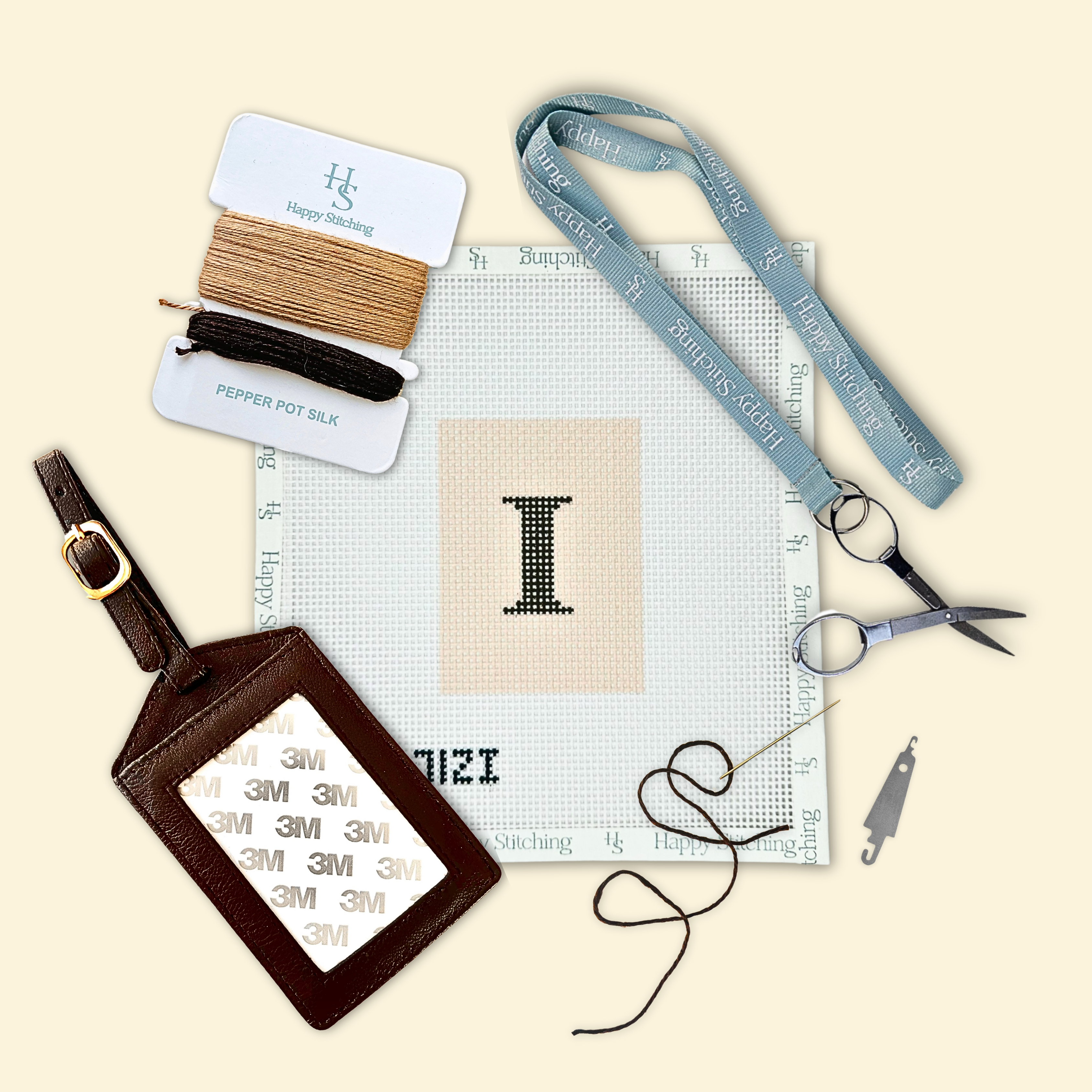 Our Initial Thought - Luggage Tag in Brown