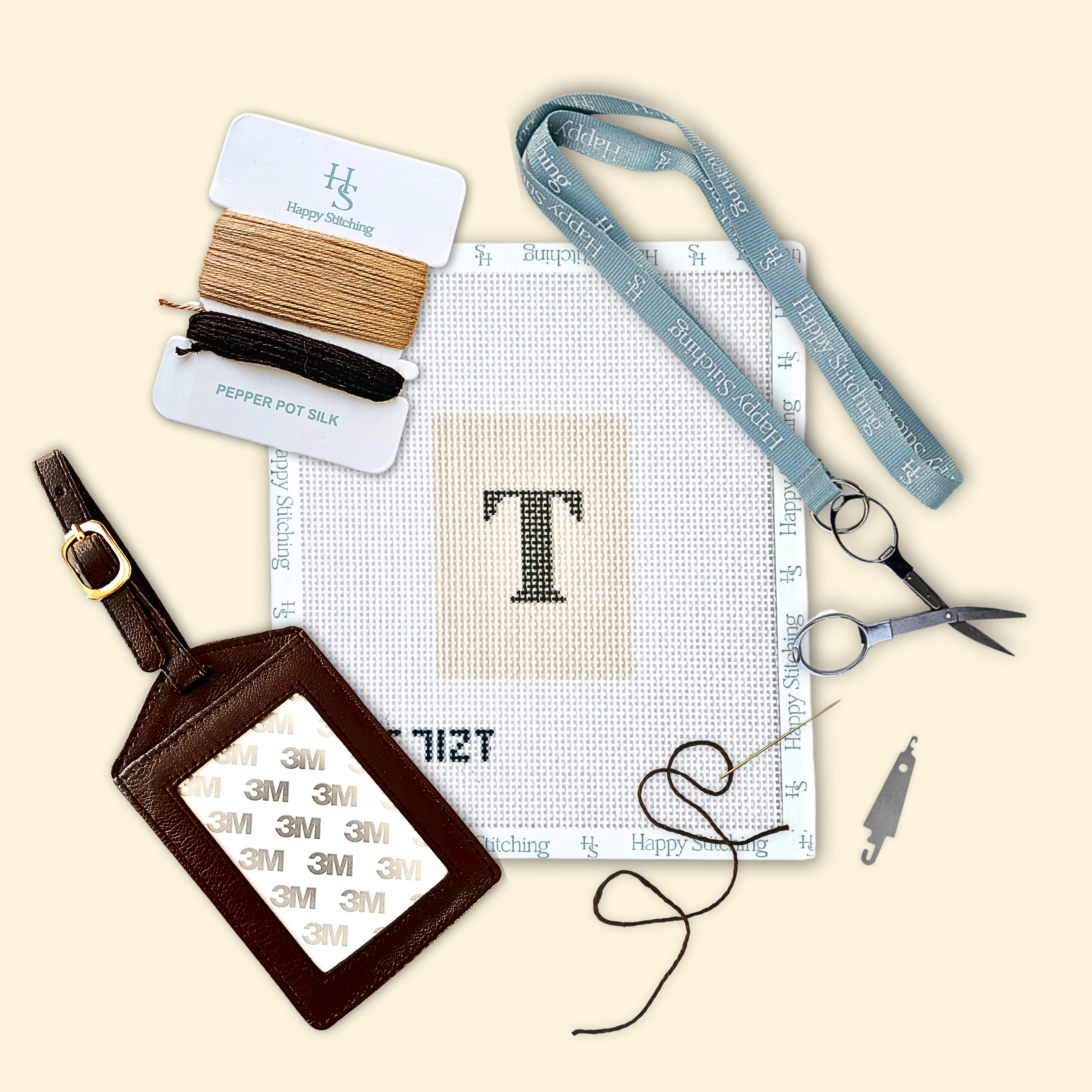Our Initial Thought - Luggage Tag in Brown