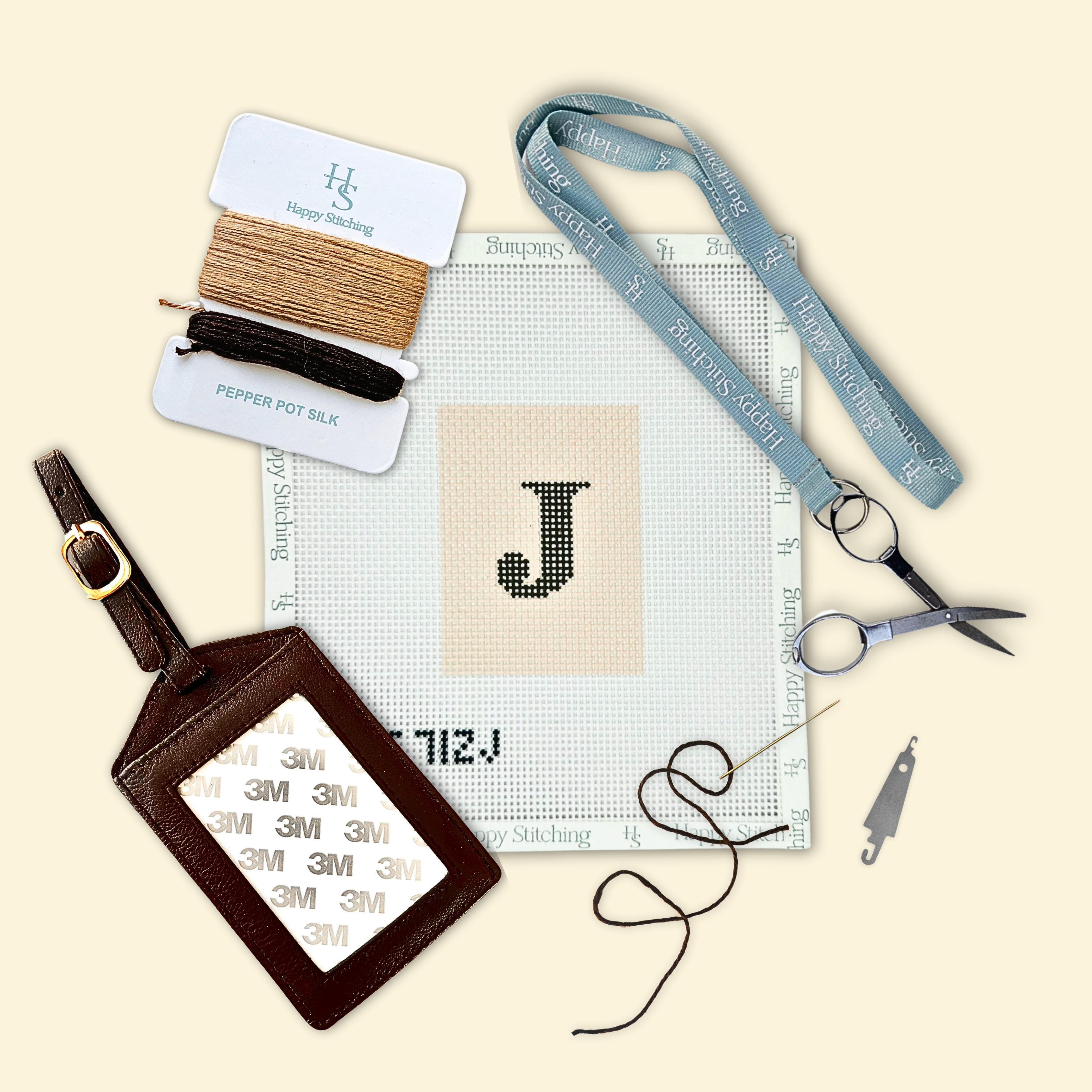 Our Initial Thought - Luggage Tag in Brown