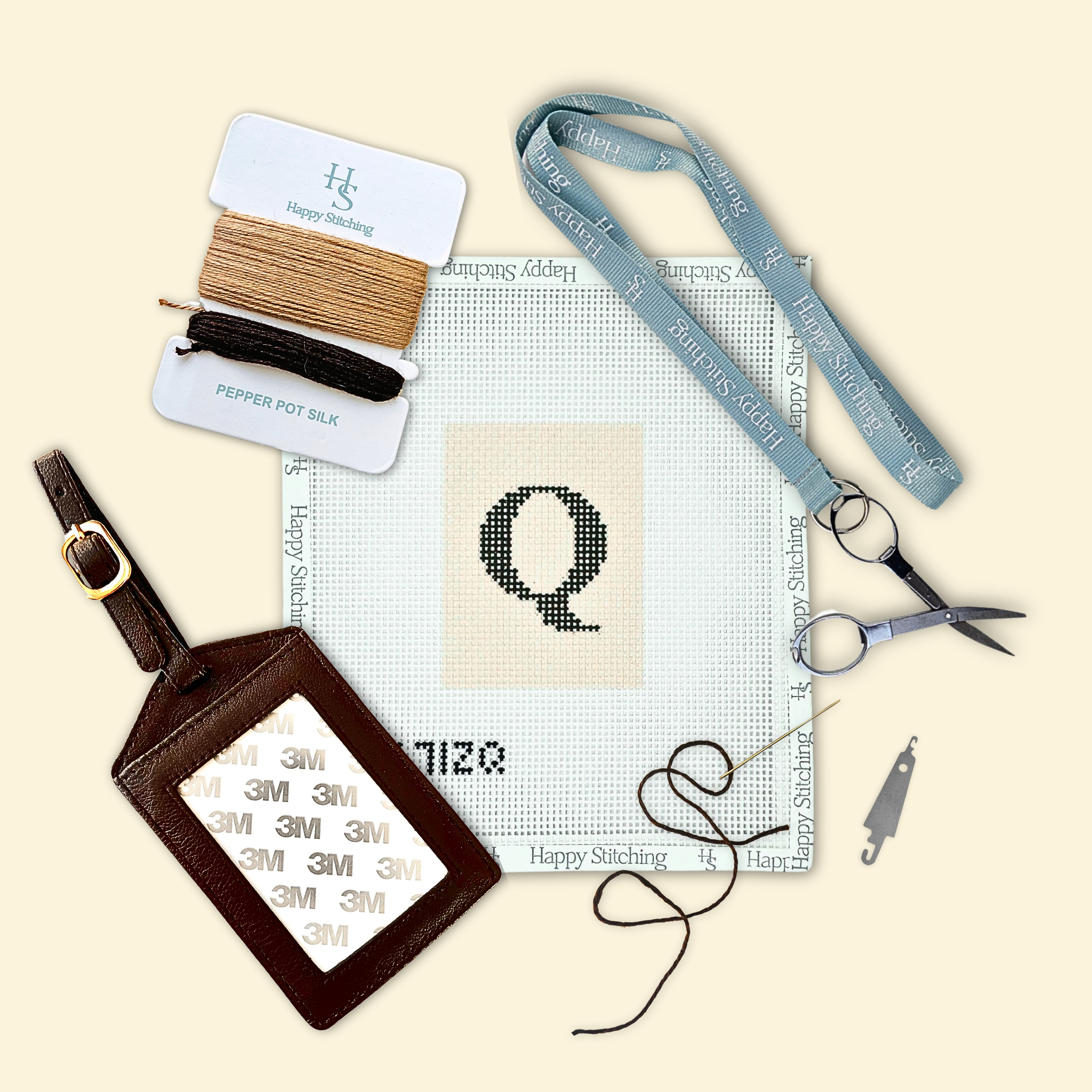 Our Initial Thought - Luggage Tag in Brown