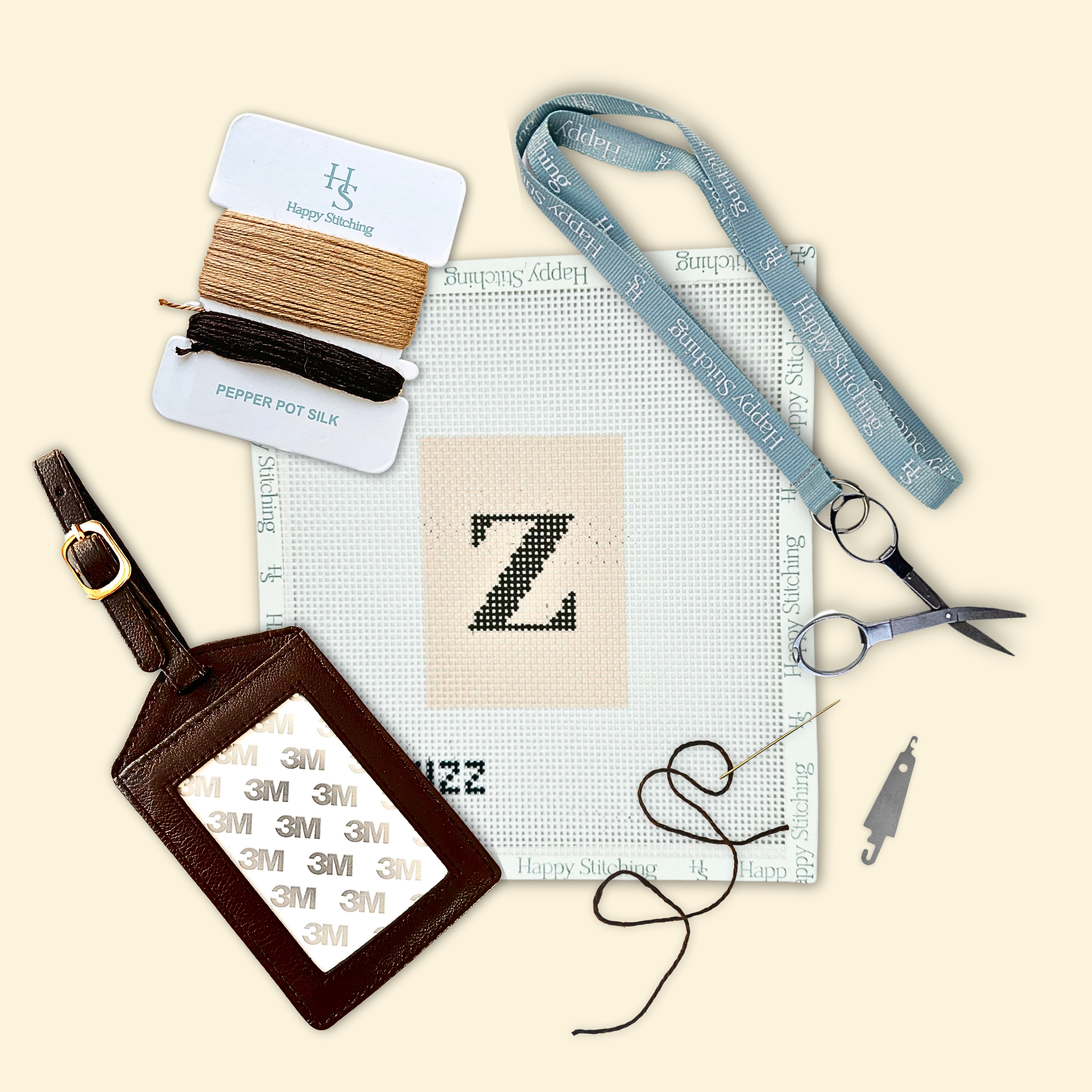 Our Initial Thought - Luggage Tag in Brown