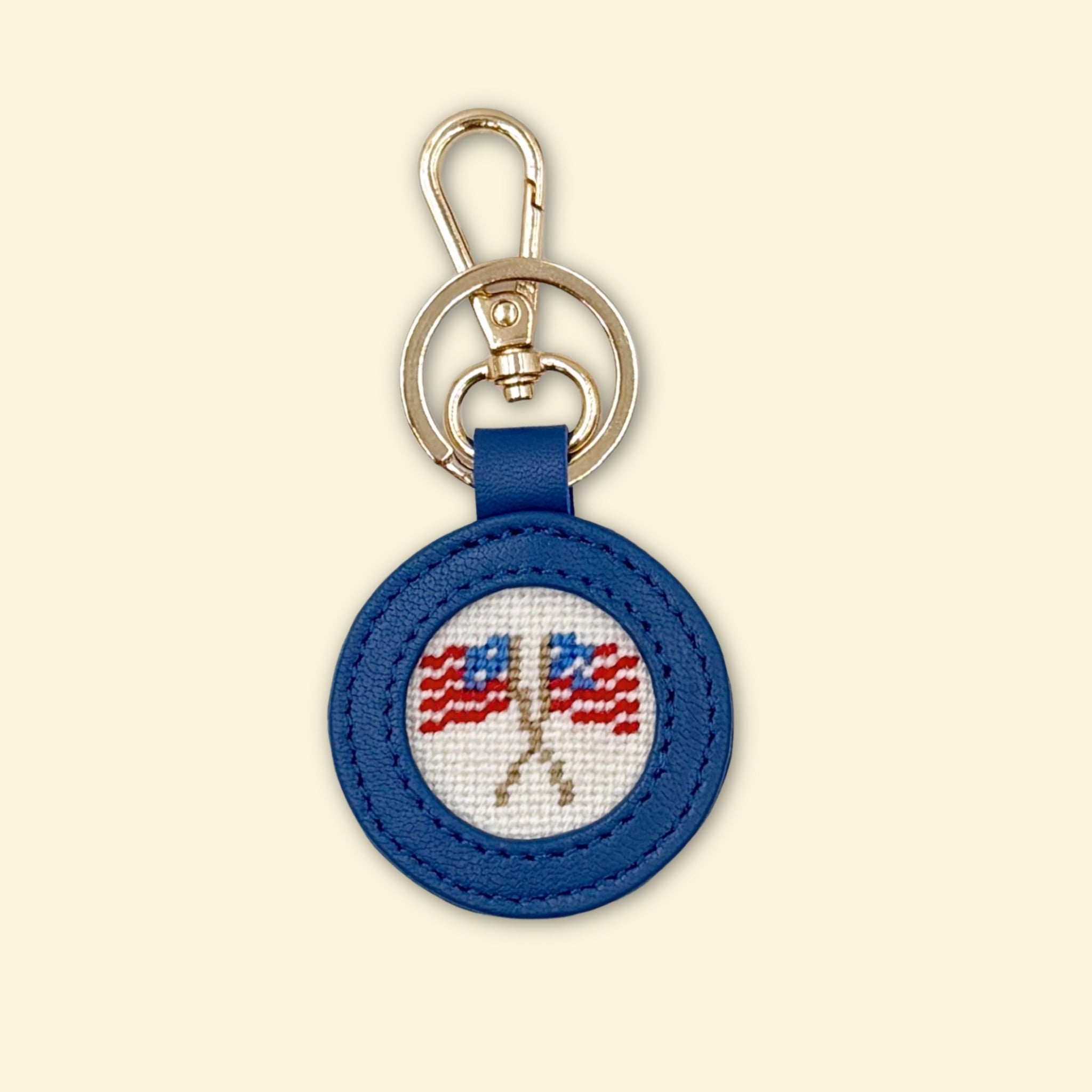 Two Flags Key Fob
